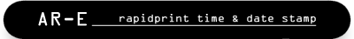 Rapidprint AR-E Document Stamper